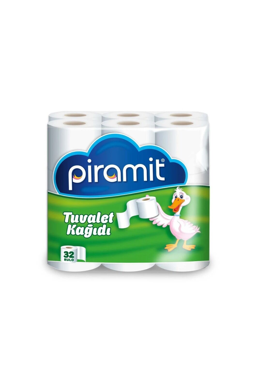 PİRAMİT Avantaj Paket 2 Katlı 32'li Tuvalet Kağıdı  96 RULO