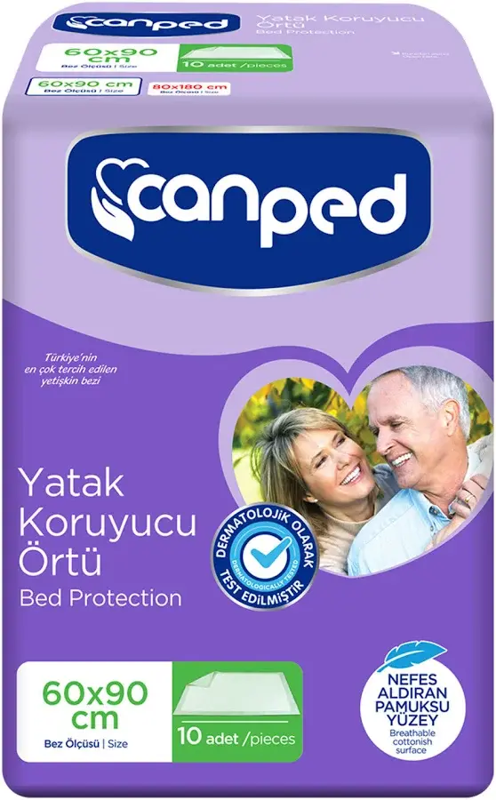 Canped Yatak Koruyucu Örtü 10'lu