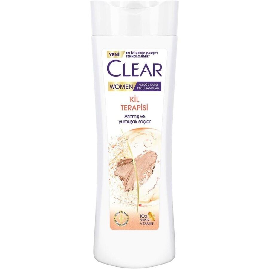 Clear Women Kil Terapisi Arınmış ve Yumuşak Saçlar Kepeğe Karşı Etkili Şampuan 350 ml