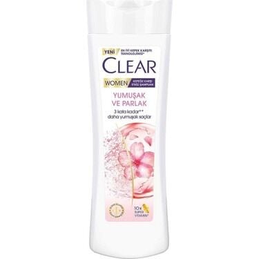Clear Women Şampuan Yumuşak ve Parlak 350 ML