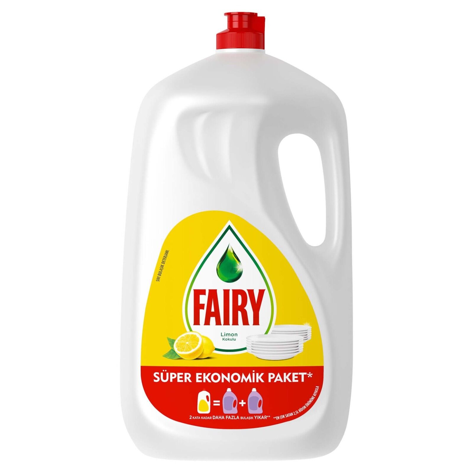 Fairy Limon Kokulu Elde Yıkama Süper Ekonomik 2600 ml