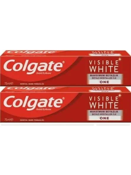 Colgate Visible White Beyazlatıcı Diş Macunu 75*75