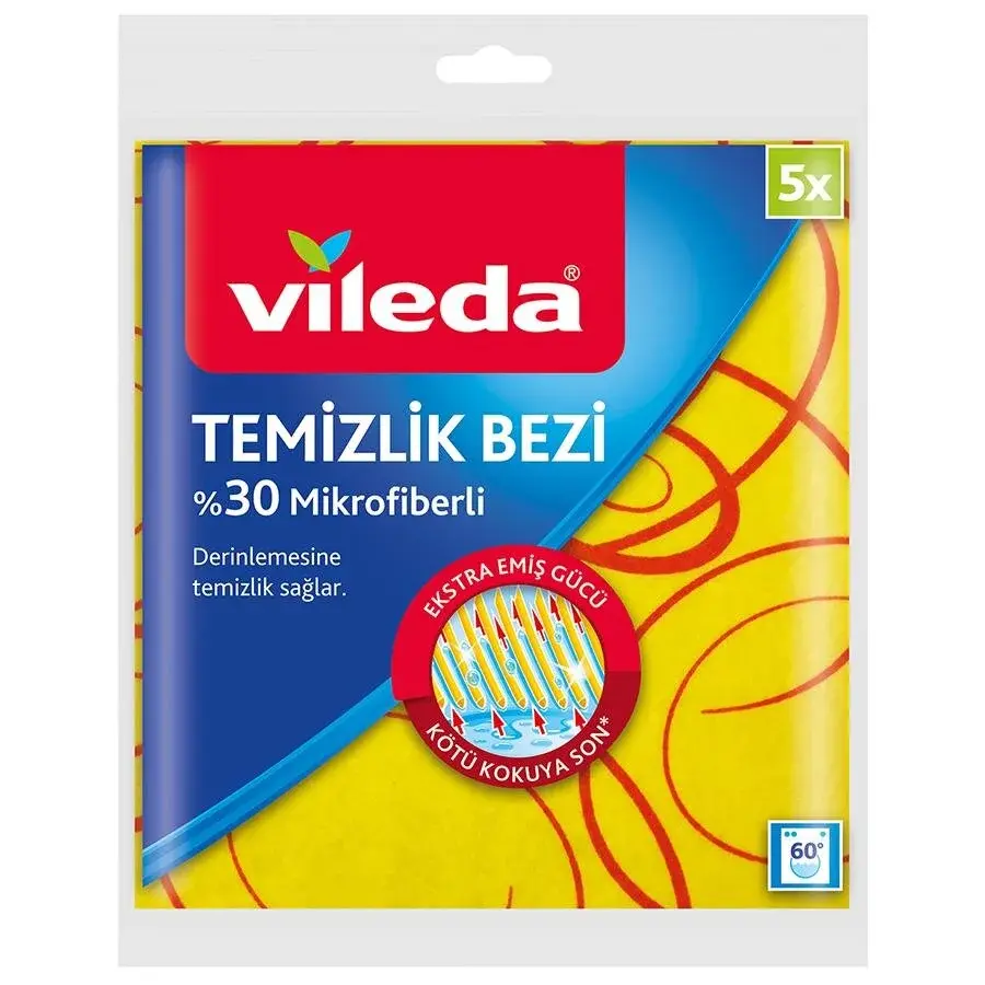 Vileda 5 Li Bezzy Temizlik Bezi