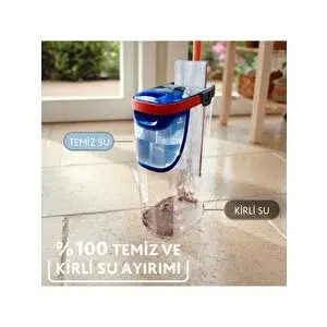 Vileda H2PRO %100 Kirli ve Temiz Suyu Ayıran Temizlik Seti & Mikrofiber Mop